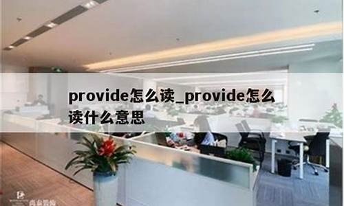 provide是什么意思啊_provided是什么意思啊